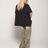 Calça Ti.Amo De Ganga Wide Leg Jacquard Brilhos