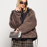 Casaco Ti.Amo Reversível Com Capuz