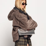 Casaco Ti.Amo Reversível Com Capuz