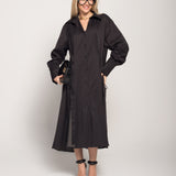 Vestido Camiseiro TI.Amo Com Atilhos