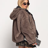 Casaco Ti.Amo Reversível Com Capuz