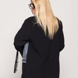 Blazer Ti.Amo Oversize Mistura De Ganga