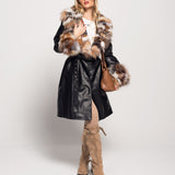 Sobretudo Ti.Amo Efeito Pele Com Pêlo