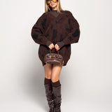 Camisola Ti.Amo De Malha Com Mistura De Lã Decote Em Bico