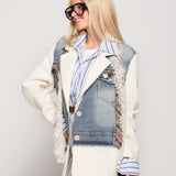 Blazer Ti.Amo Oversize Mistura De Ganga