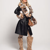 Sobretudo Ti.Amo Efeito Pele Com Pêlo