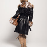 Sobretudo Ti.Amo Efeito Pele Com Pêlo