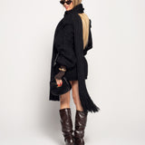 Camisola Ti.Amo De Malha Com Echarpe Mistura De Lã