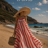 Vestido Ti.Amo Oversize Riscas Verticais VS Horizontais