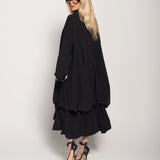 Vestido Camiseiro Ti.Amo Pregas Abalonadas