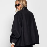 Blazer Ti.Amo Gola Efeito Pele