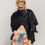 Biker Ti.Amo De Pele Sintética