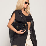 Colete Ti.Amo Faixa Guipura & Transparente