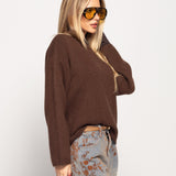 Camisola Ti.Amo De Malha Com Mistura De Lã