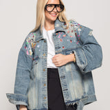 Casaco Ti.Amo De Ganga Com Estampado