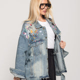 Casaco Ti.Amo De Ganga Com Estampado