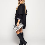 Blazer Ti.Amo Oversize Com Tule