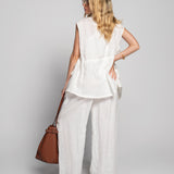 Calça Ti.Amo Luxury De Linho
