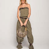 Twinset Ti.Amo Top Off Shoulder + Calça