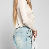 Casaco Ti.Amo Cropped