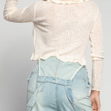 Casaco Ti.Amo Cropped
