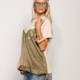 T-Shirt Ti.Amo Com Top Incorpado