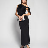 Vestido Longo Off Shoulder
