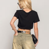 T-Shirt Ti.Amo Cropped Fashion Dogs
