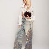 Calça Ti.Amo De Ganga Motivos Acessórios