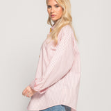 Camisa Ti.Amo Riscas Botões Irreverentes