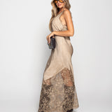 Vestido Longo Em Viscose