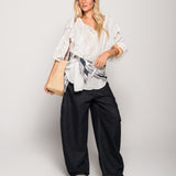 Calça Ti.Amo De Ganga Bolsos Formato Coração