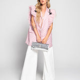 Calça Ti.Amo De Ganga Mega Wide Leg