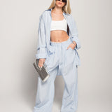 Calça Pantalona Ti.Amo Riscas