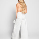 Calça Ti.Amo De Ganga Mega Wide Leg