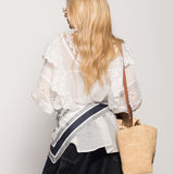 Blusa Ti.Amo Bordado Inglês & Guipura