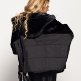 Blusão  Ti.Amo Acolchoado Com Pêlo Natural