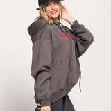 Sweat Ti.Amo De Felpa "Bonjour"