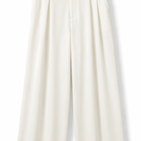 Calça Ti.Amo Mistura De Linho Cruzada Pregas Frontais