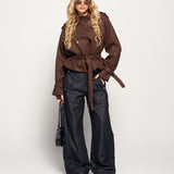 Calça Ti.Amo De Ganga Wide Leg