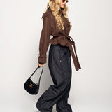 Calça Ti.Amo De Ganga Wide Leg