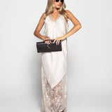 Vestido Longo Em Viscose