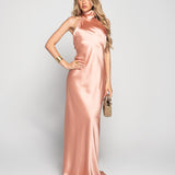 Vestido Glamour Longo Halter