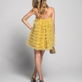 Vestido Ti.Amo Com Camadas De Tule