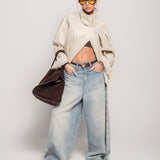 Calça Ti.Amo De Ganga Baloon Faixa Brilhos