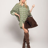 Camisa Ti.Amo Tartan Com Xadrez