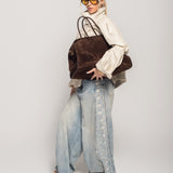 Calça Ti.Amo De Ganga Baloon Faixa Brilhos