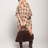 Camisa Ti.Amo Tartan Com Xadrez