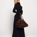 Vestido Ti.Amo Longo De Malha Evasê