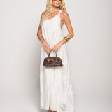 Vestido Ti.Amo Jacquard Transparente